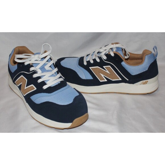New Balance Elite Lite Men Composite Toe Electrical Hazard Work Shoe Blue - Picture 4 of 8